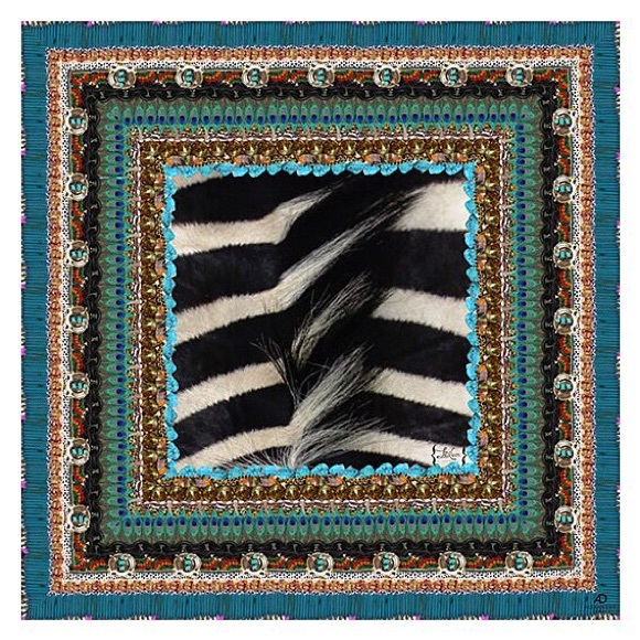 Alexandra Dieck / Lexicon of Style Silk Scarf - Picture 5 of 6